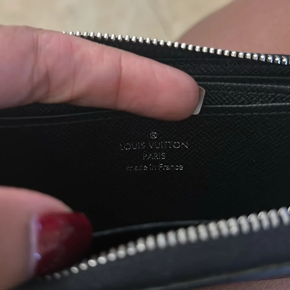 Louis Vuitton Coin Purse Damier Graphite Zippy